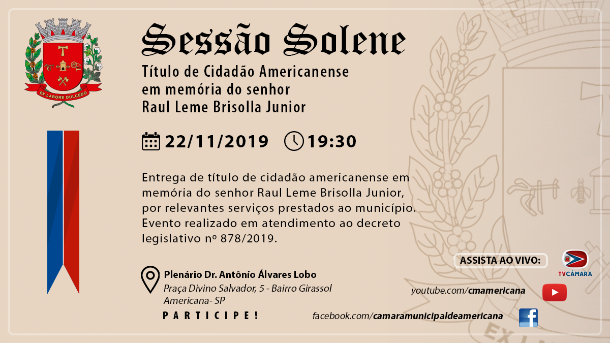20191121_191122 Sessão-Solene-Cidadao-Americanense-Dr-Raul
